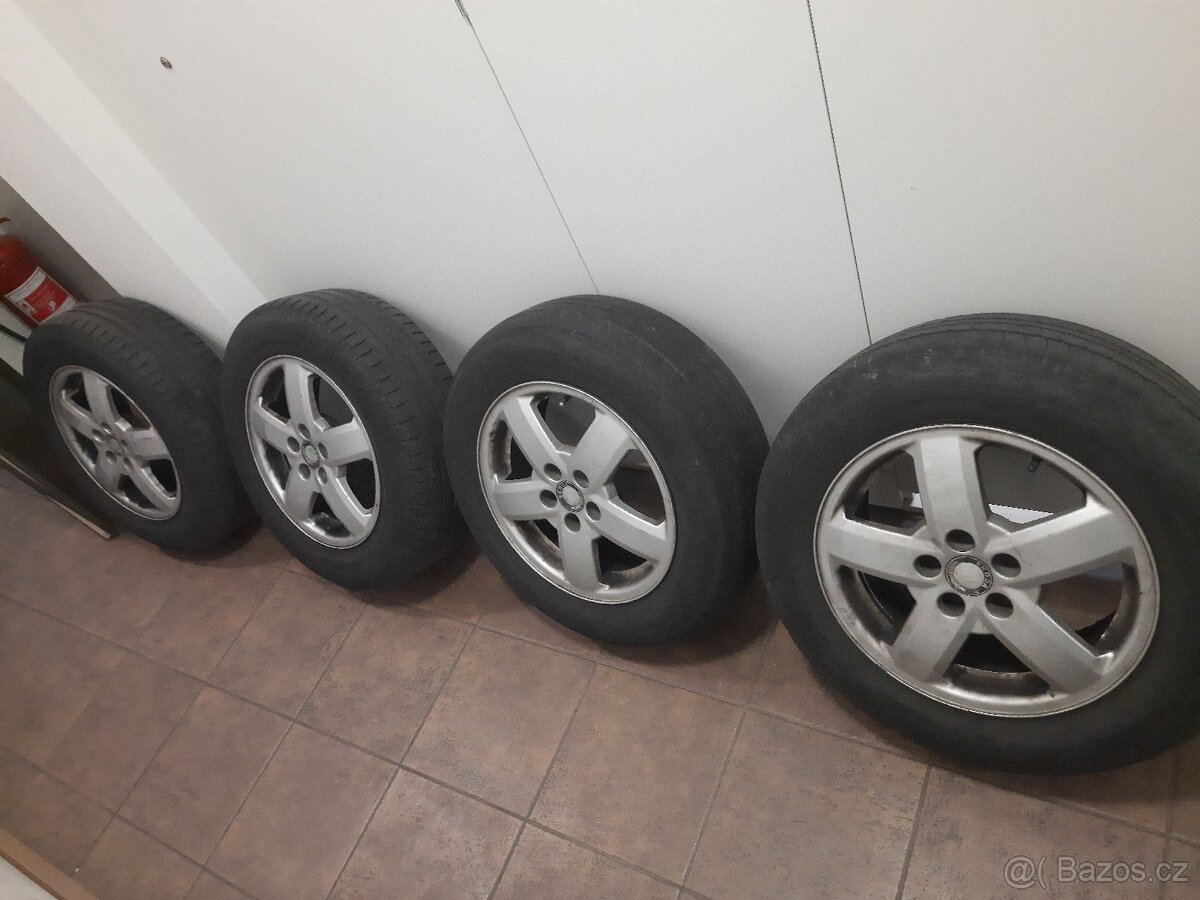 Alu kola 5x100 195/65 R15
