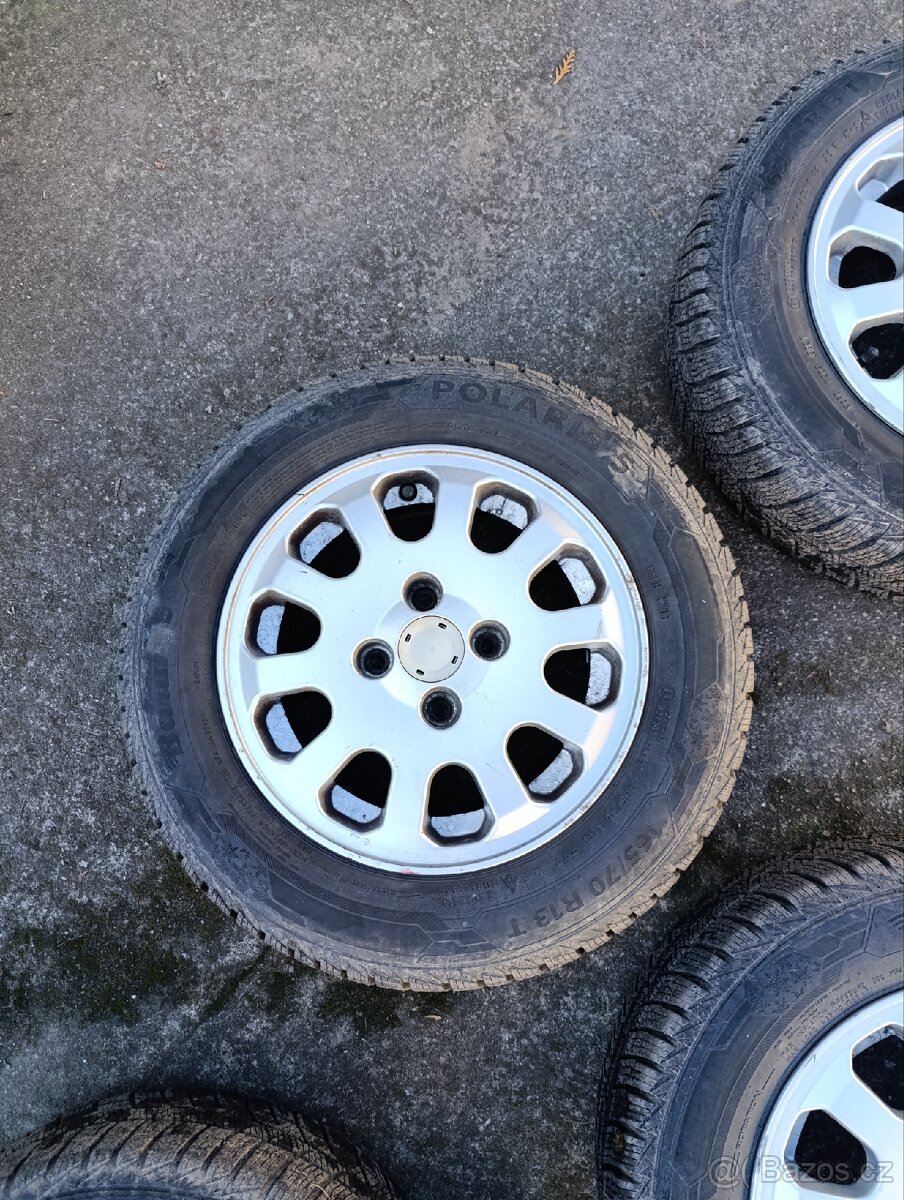 ALU kola škoda Felicia - nové zimní pneu