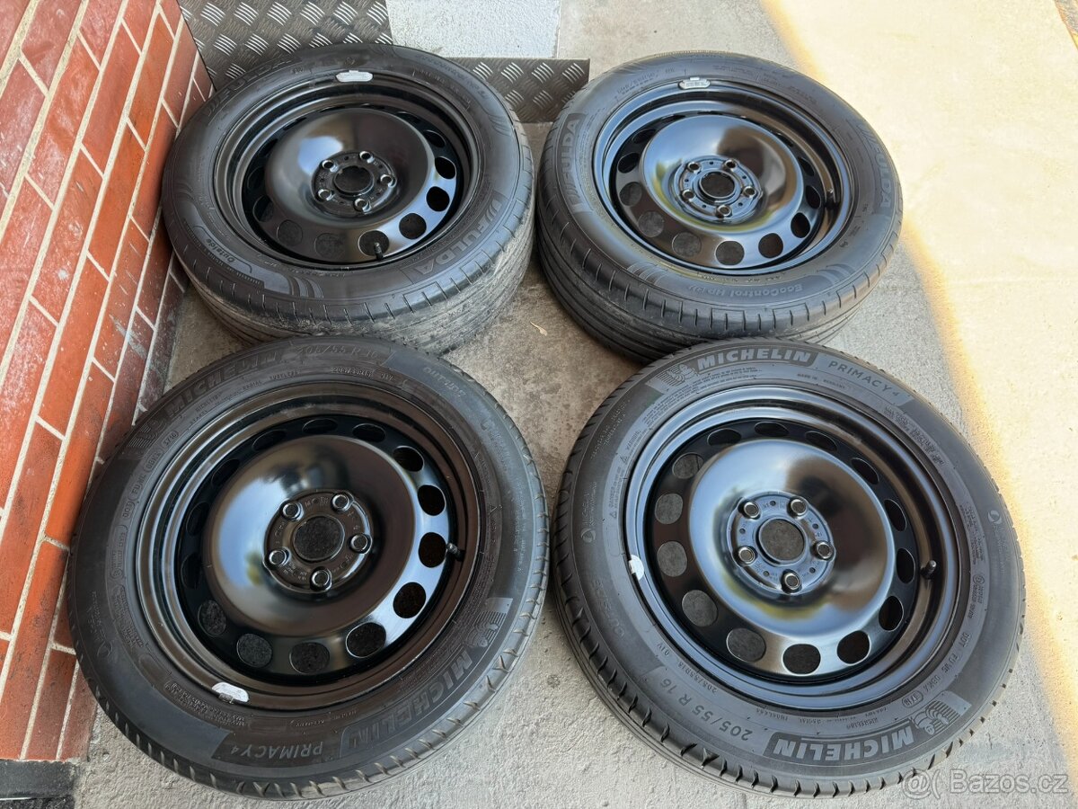 4ks komplet 16" 5x112, Michelin letní pneu 85%, O3, TOP
