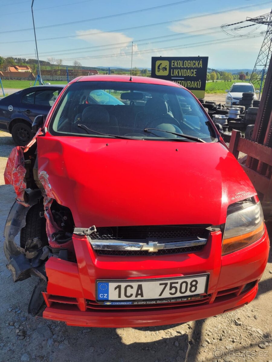 Náhradní díly - Chevrolet Kalos 1.2 53 kw