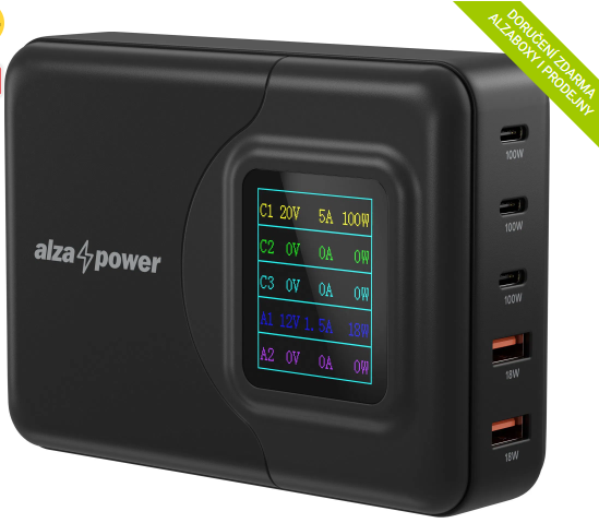 AlzaPower M500 nový nerozbalený plná záruka