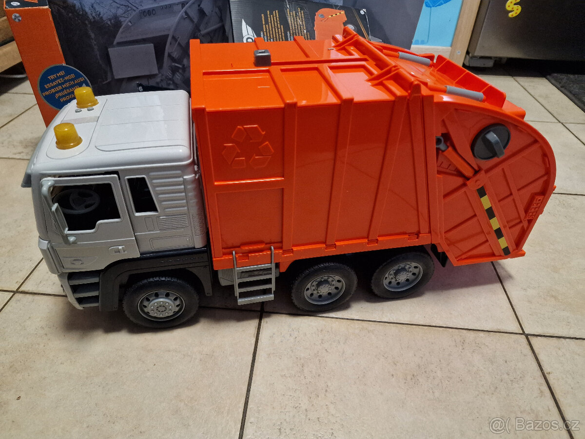 Driven Popelářské auto se zvukovými a světelnými efekty