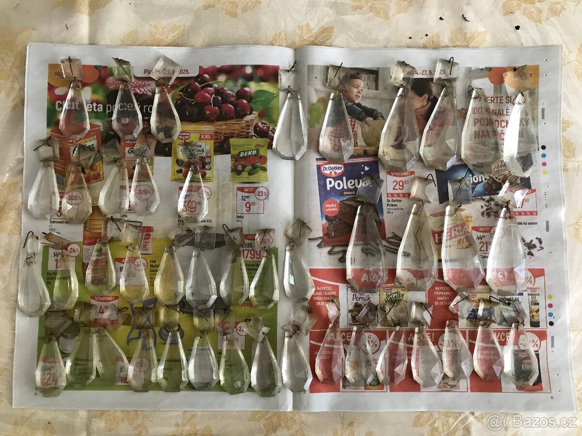 Ozdoby ke křištálovému lustru/foto lustru ve fotkách
