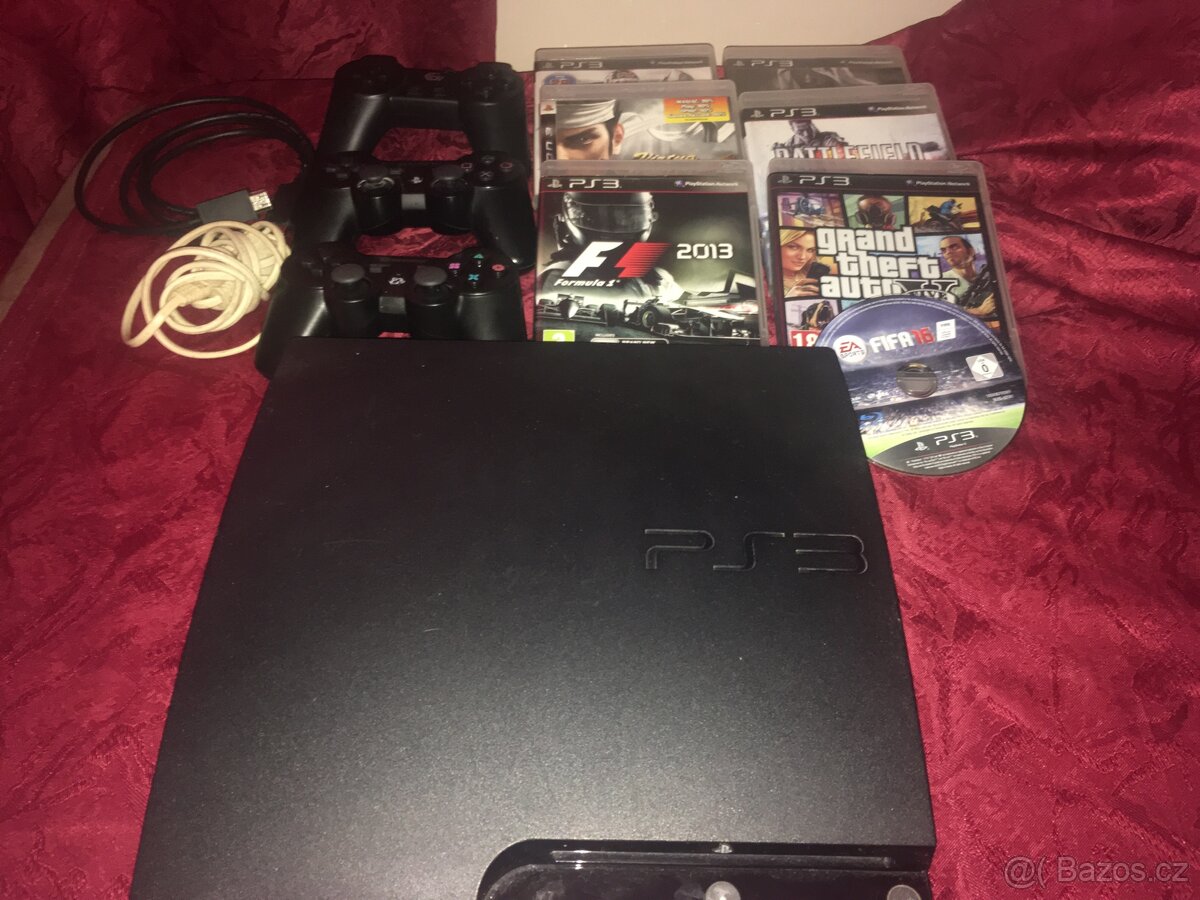 Ps3+7 her +3 joysticky +HDM