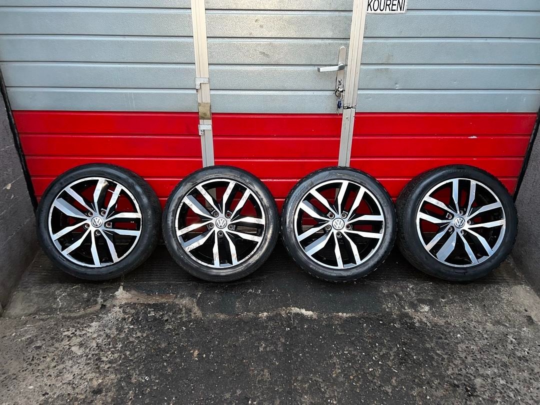 Original ALU kola VW MADRID 17" 7J ET49 + pneu 225/45/R17