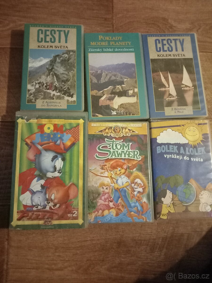 Prodam vhs kazety originální