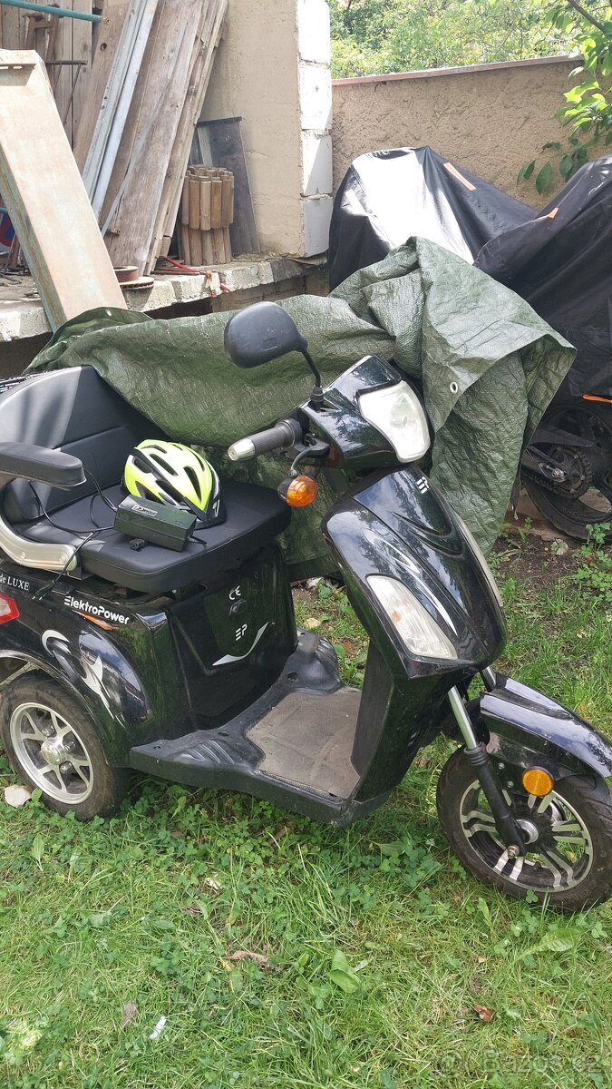 Elektrická tříkolka pro senioryElektro power