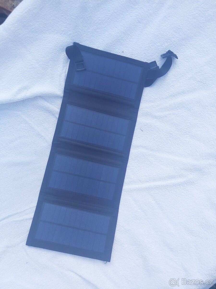 Solární nabíječka na mobil - rozkládací ccestovní Solární p