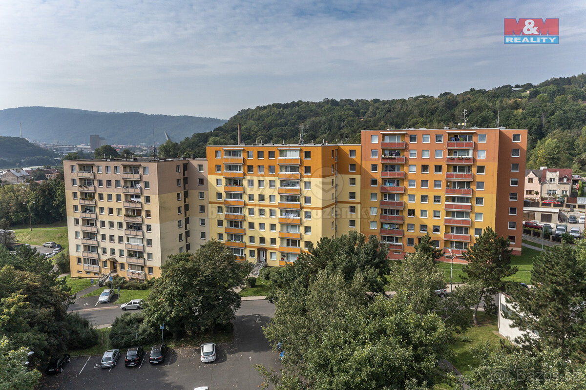 Pronájem bytu 1+kk v Ústí nad Labem, ul. V Oblouku