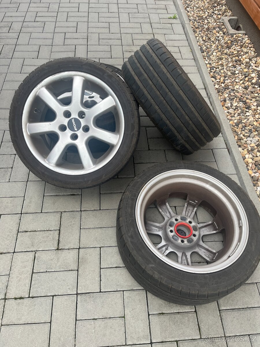 Sada kol - Letní pneu 245/40 - Disky 5x112 r17 ET34