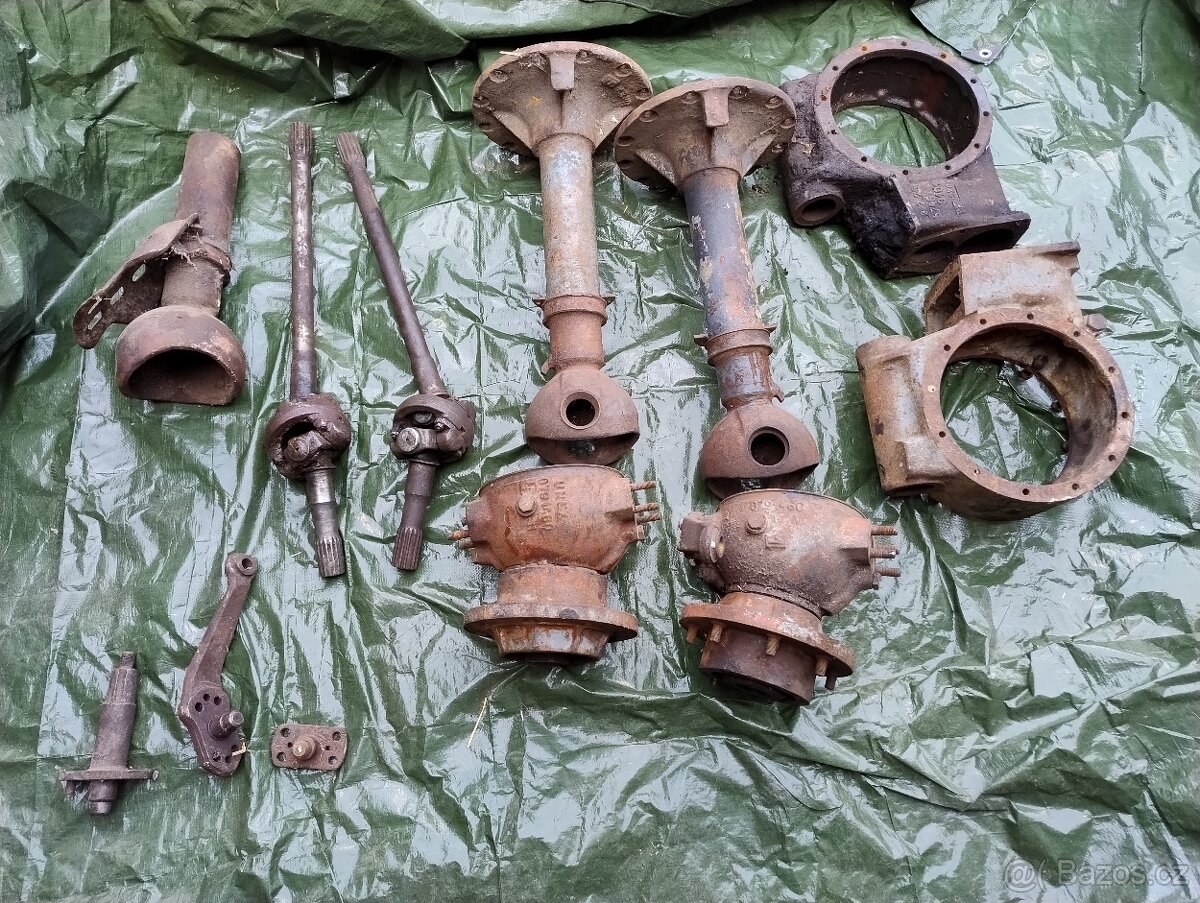 Lehká přední náprava Zetor 5748