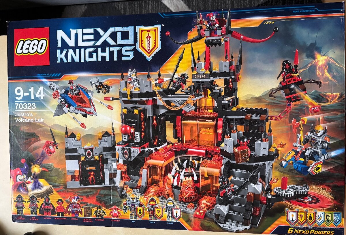 Lego krabice Nexo Knights 70323