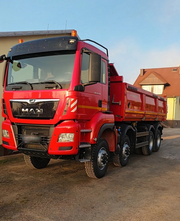 MAN TGS 35.460 - 8x6 – Meiller S3 + Bordmatik – EURO 6 