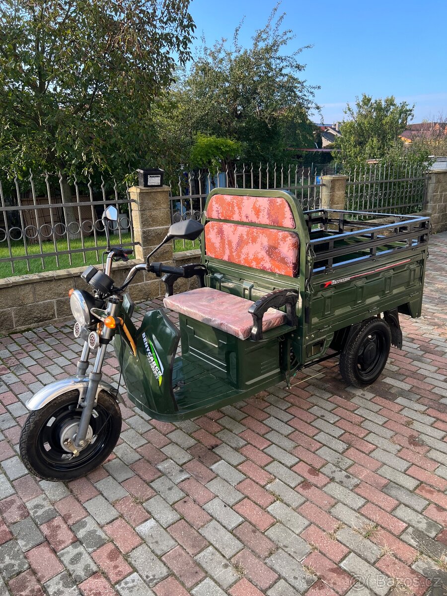 Benycargo Elektro pracovní tříkolka (nákladní tříkolka )