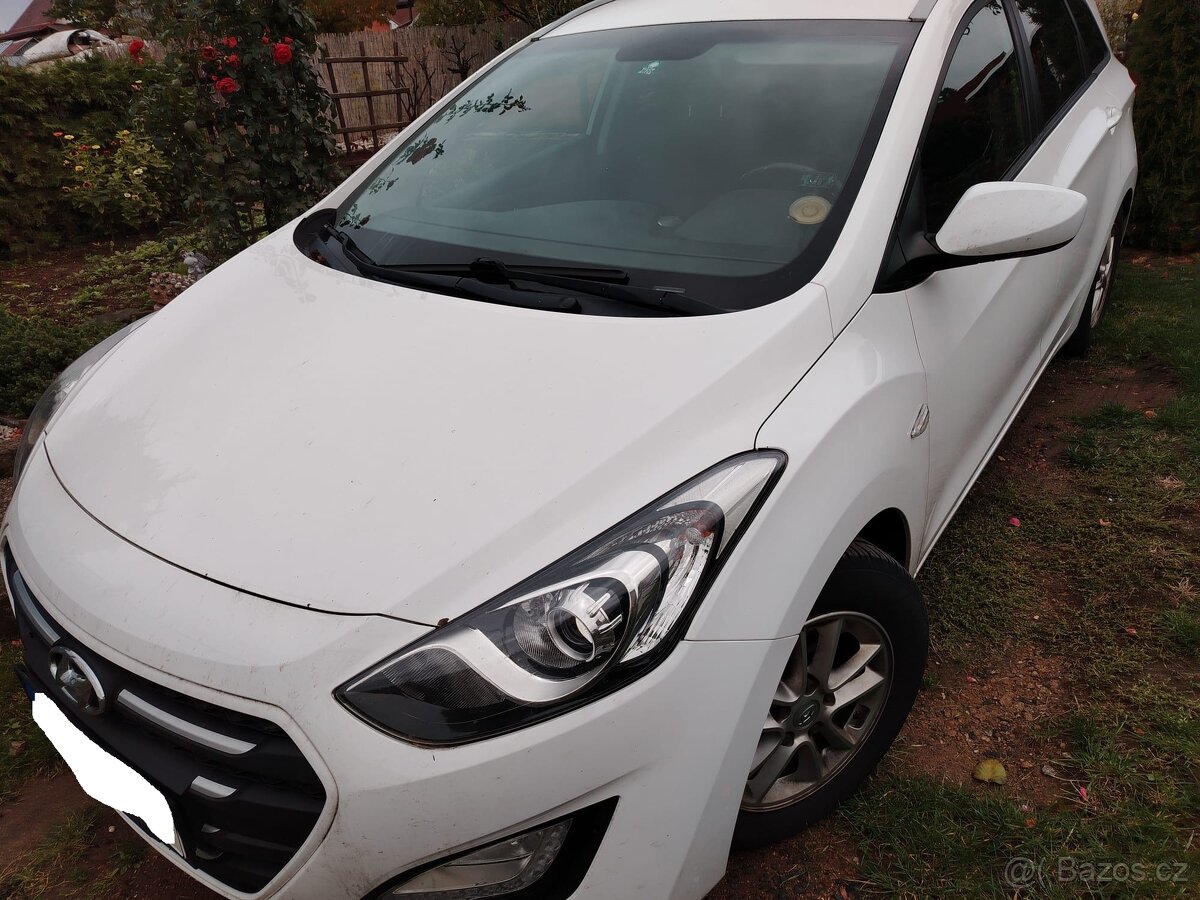Hyundai i30, 1.6, 88KW, r. v. 2015 Benzin + LPG
