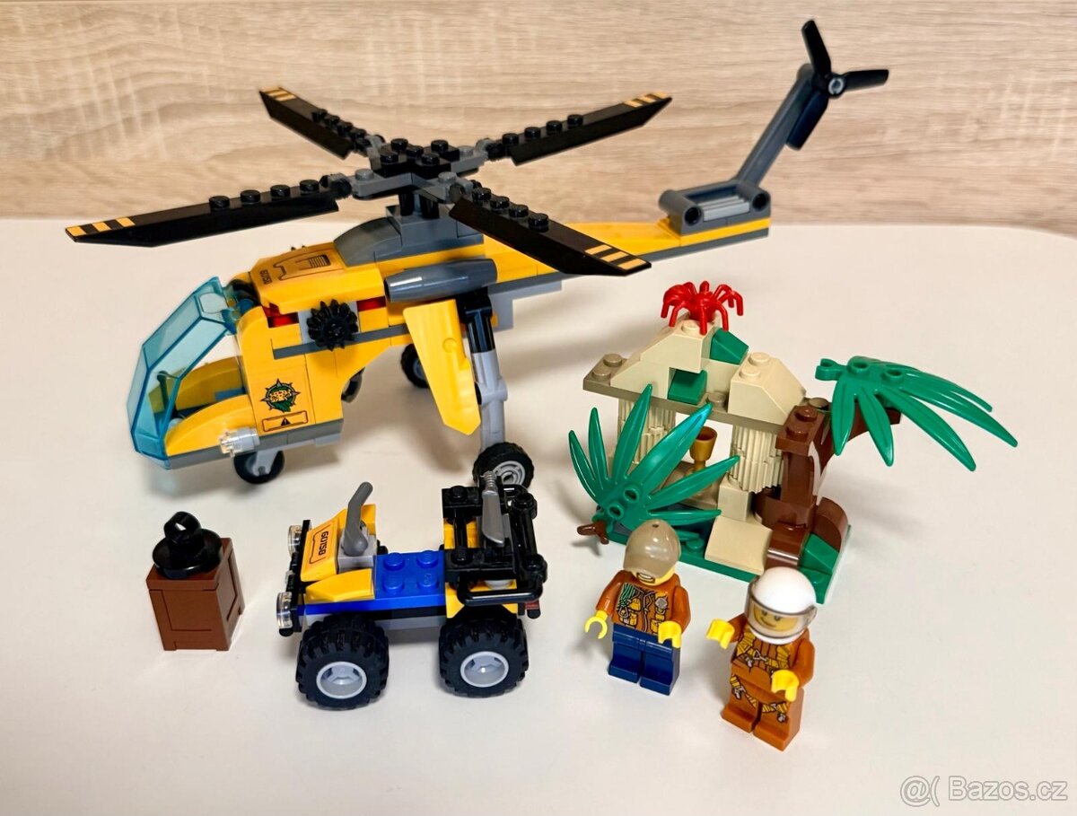 Lego City 60158 Nákladní helikoptéra do džungle