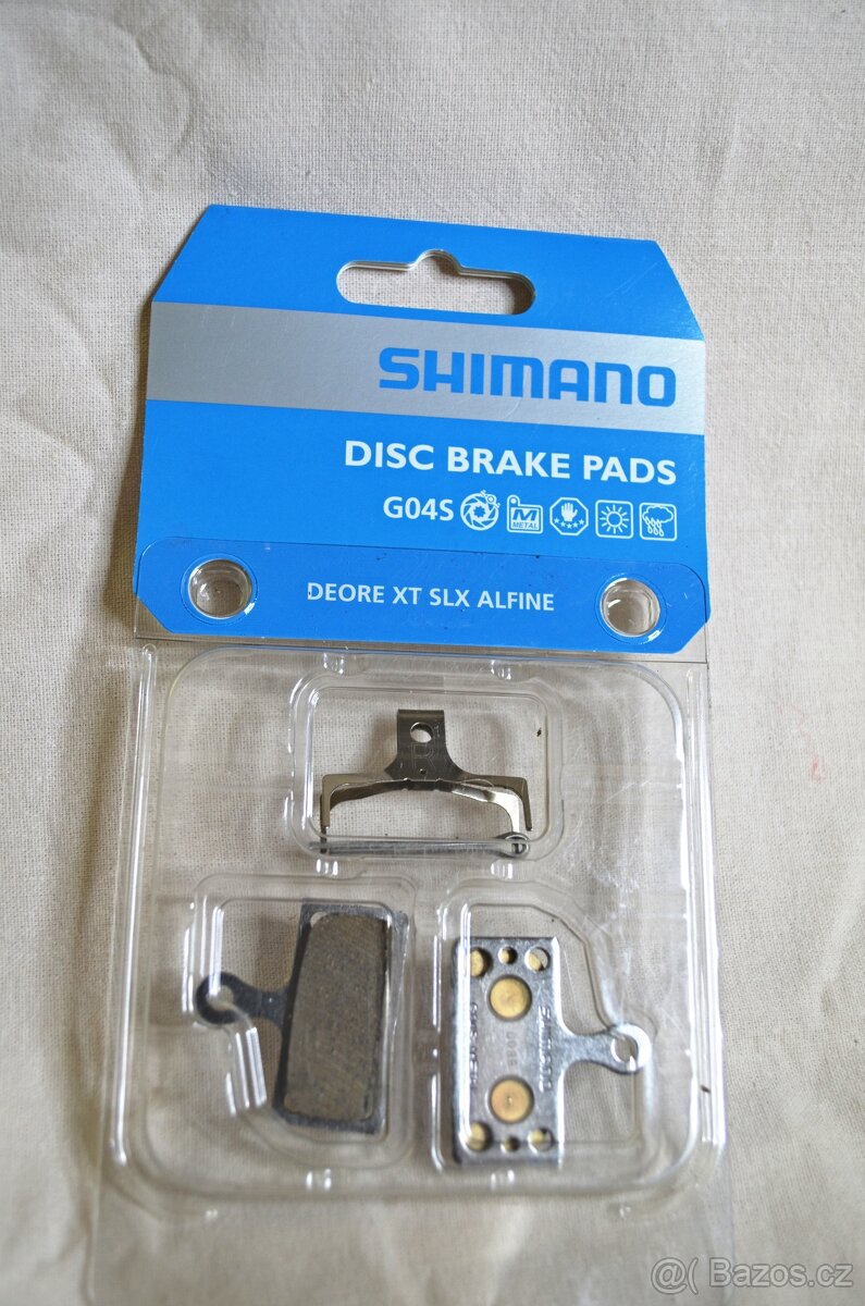 brzdové destičky SHIMANO