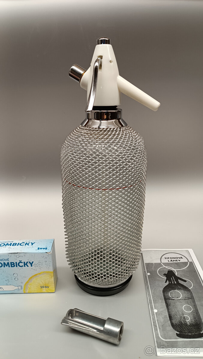 Sifonová láhev Kovočas