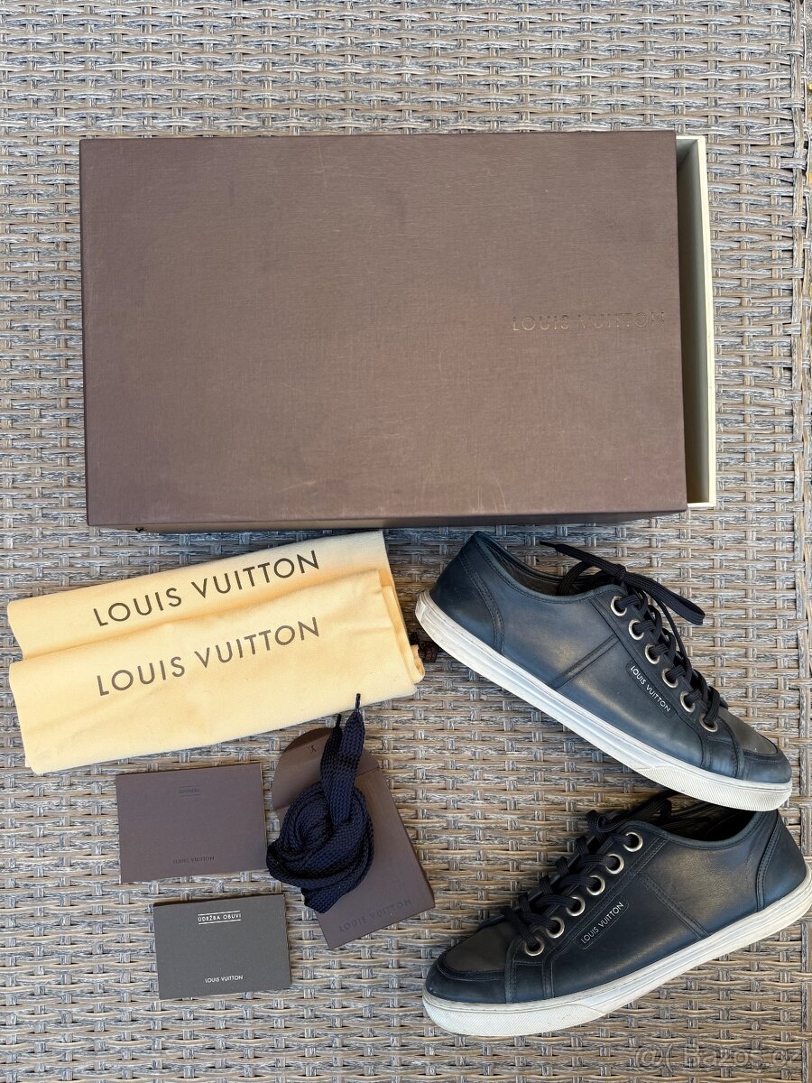 Louis Vuitton tenisky pánské,vel.8,komplet balení,Praha