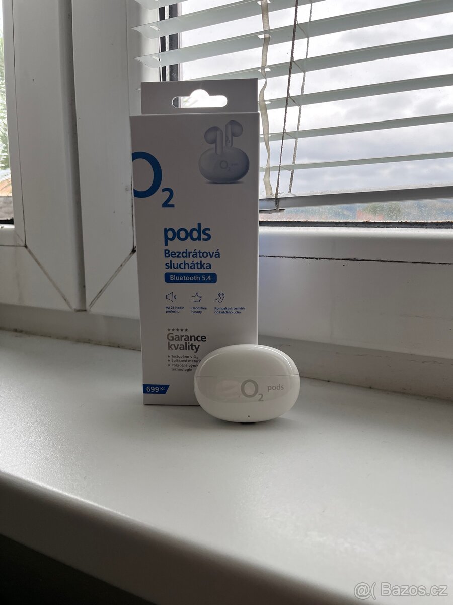 Sluchátka O2 pods