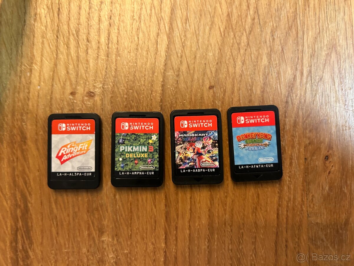 4 hry na Nintendo switch