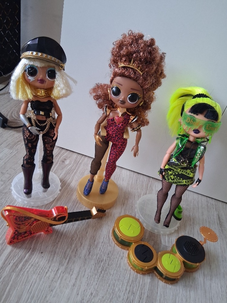 LOL SURPRISE OMG ReMix Rock - 3 ks panenek