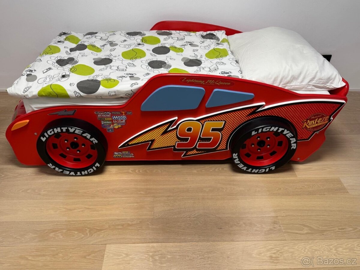Dětská postel Blesk McQUEEN 180×90cm