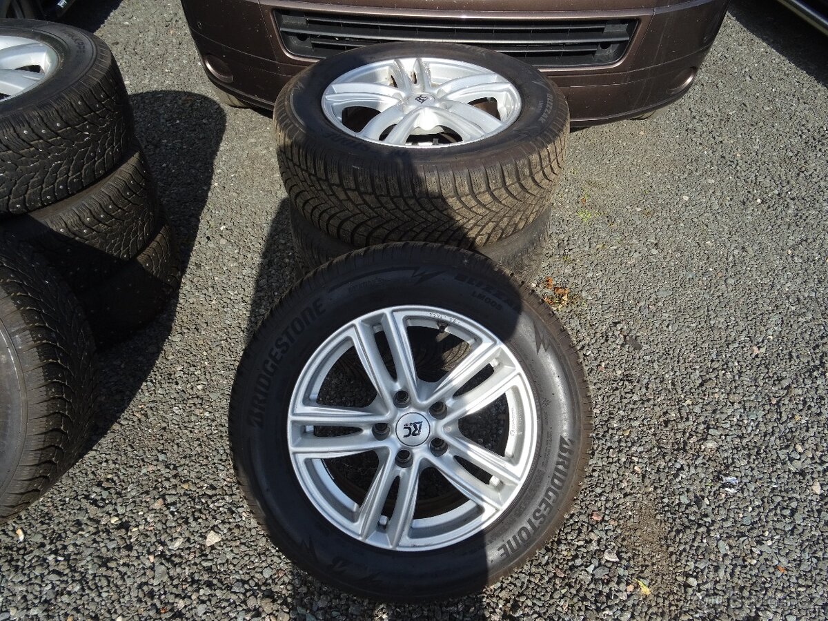 ALU KOLA - ZIMNÍ PNEU 215/60/16 rezervace