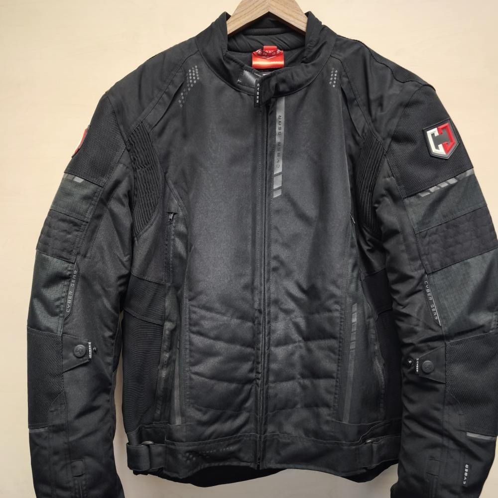 Moto bunda CYBER GEAR DELTA, černá 3XL