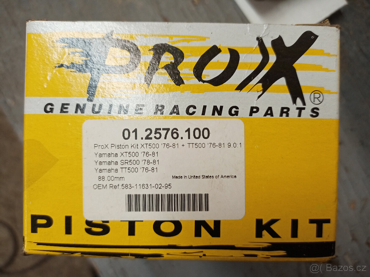 Kovaná pístní sada Yamaha SR500 XT500