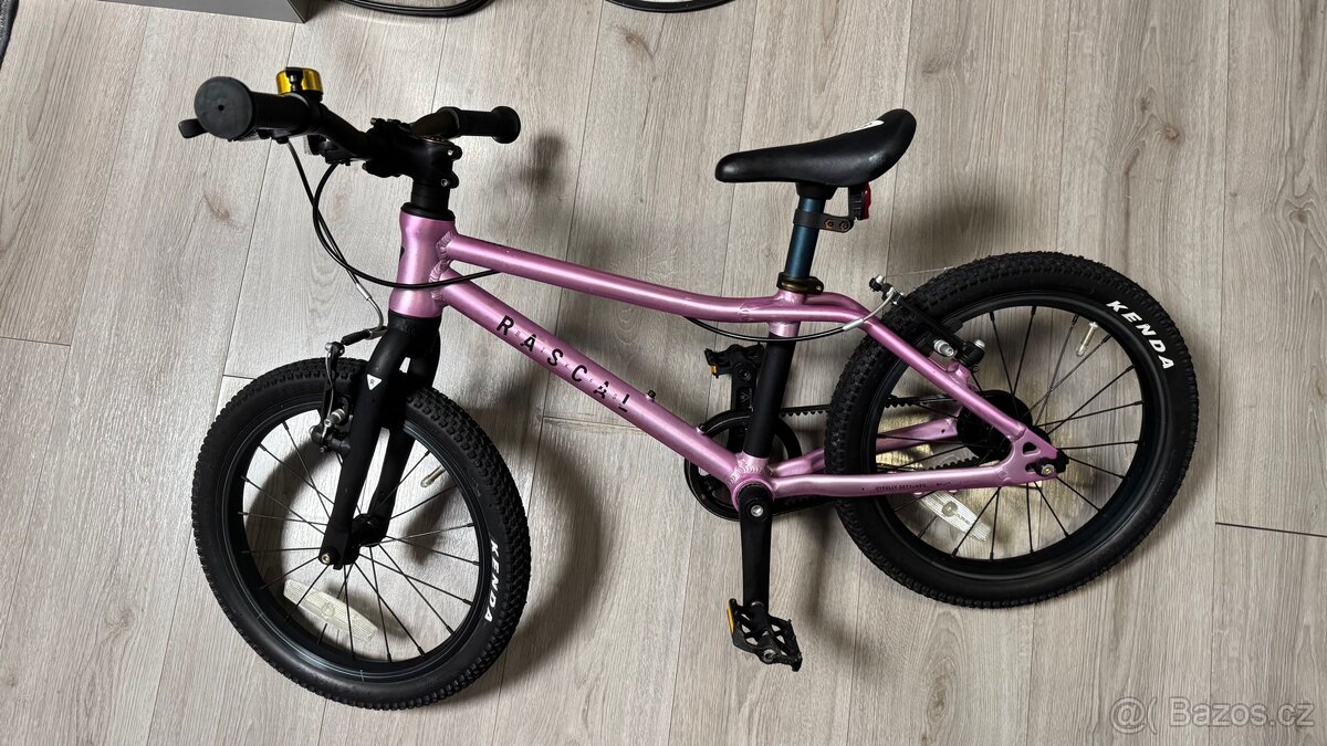 dětské kolo RASCAL 16” růžové (pink)