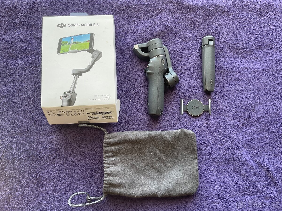 DJI Osmo Mobile 6 minimálně používaný