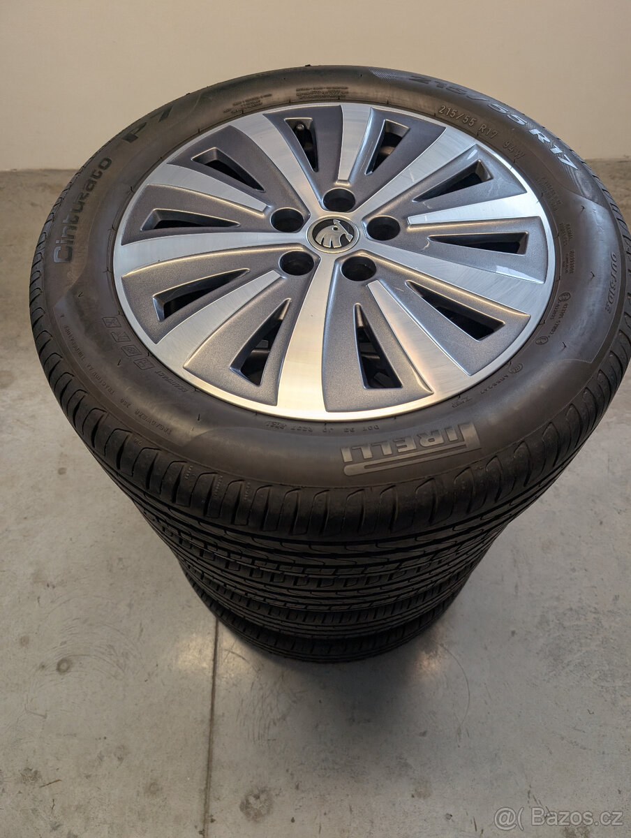 Kola letní 215/55 R17 Superb 3