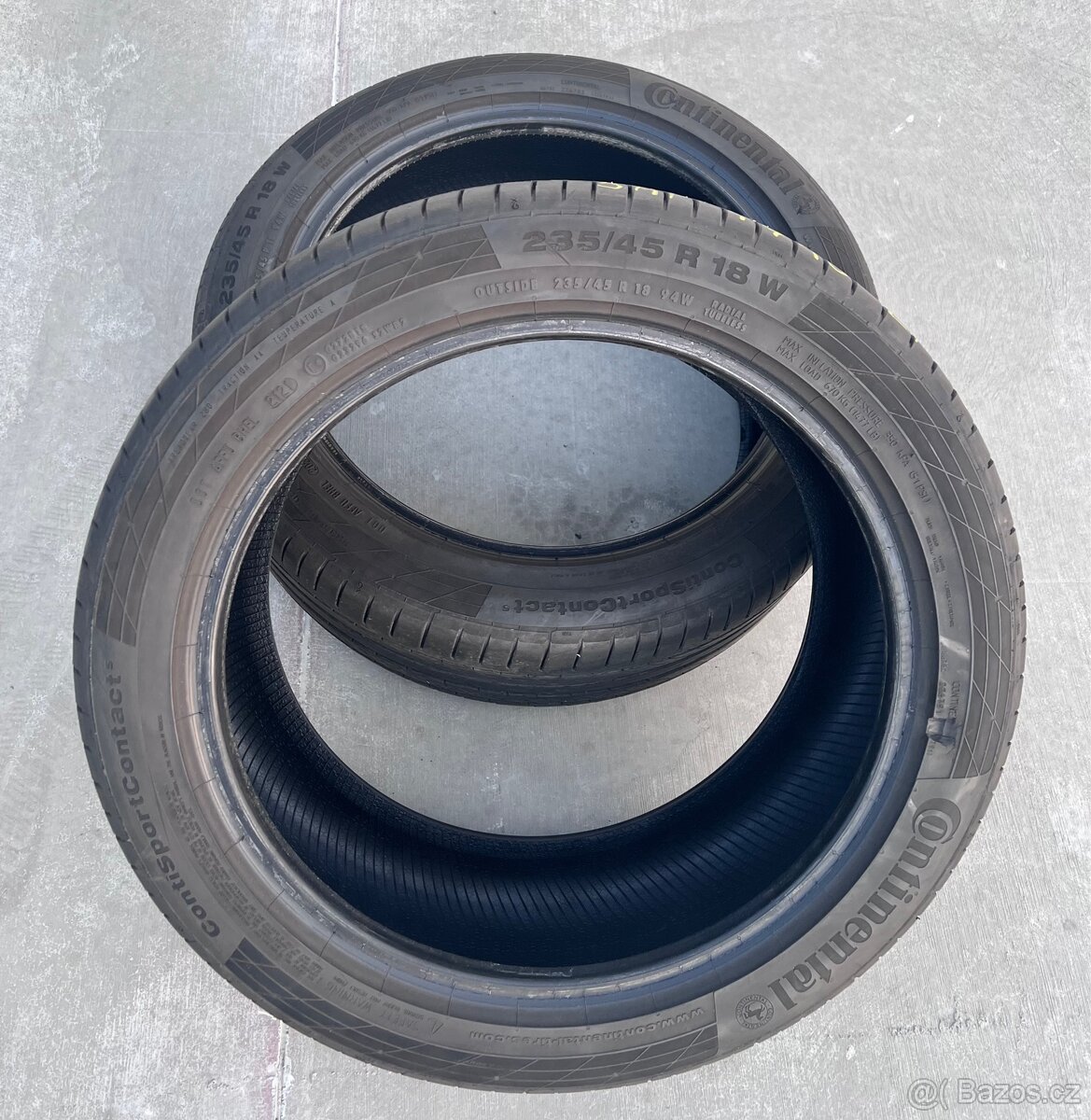 235/40 R19 - 2x letní Bridgestone