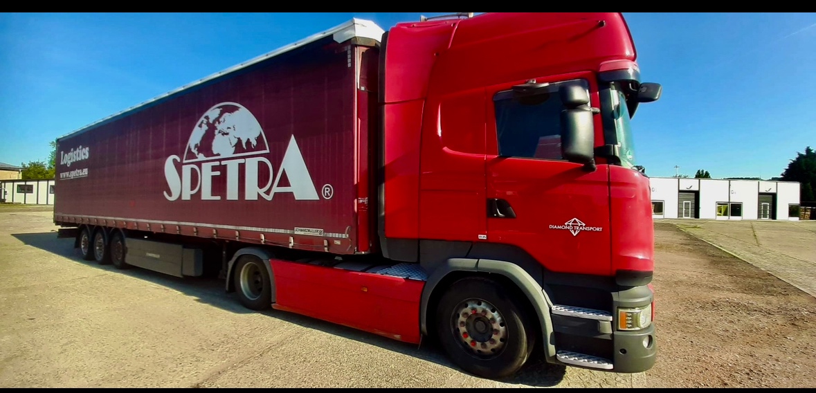 Scania R450 + Schwarzmuller plachta