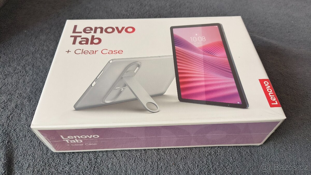 Lenovo TAB 10.1", 4GB + 64GB, Luna Grey + kryt se stojanem