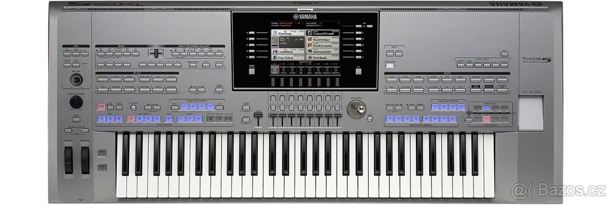 Yamaha Tyros 5 - 61 klaves 2gb ram v ceně