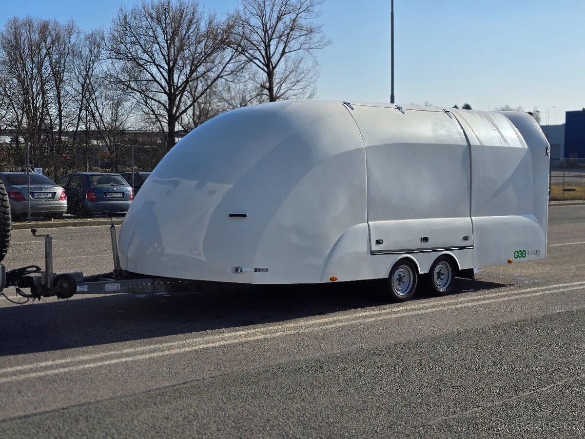 Prodám britský krytý sklopný vlek ECO Trailer Velocity RS
