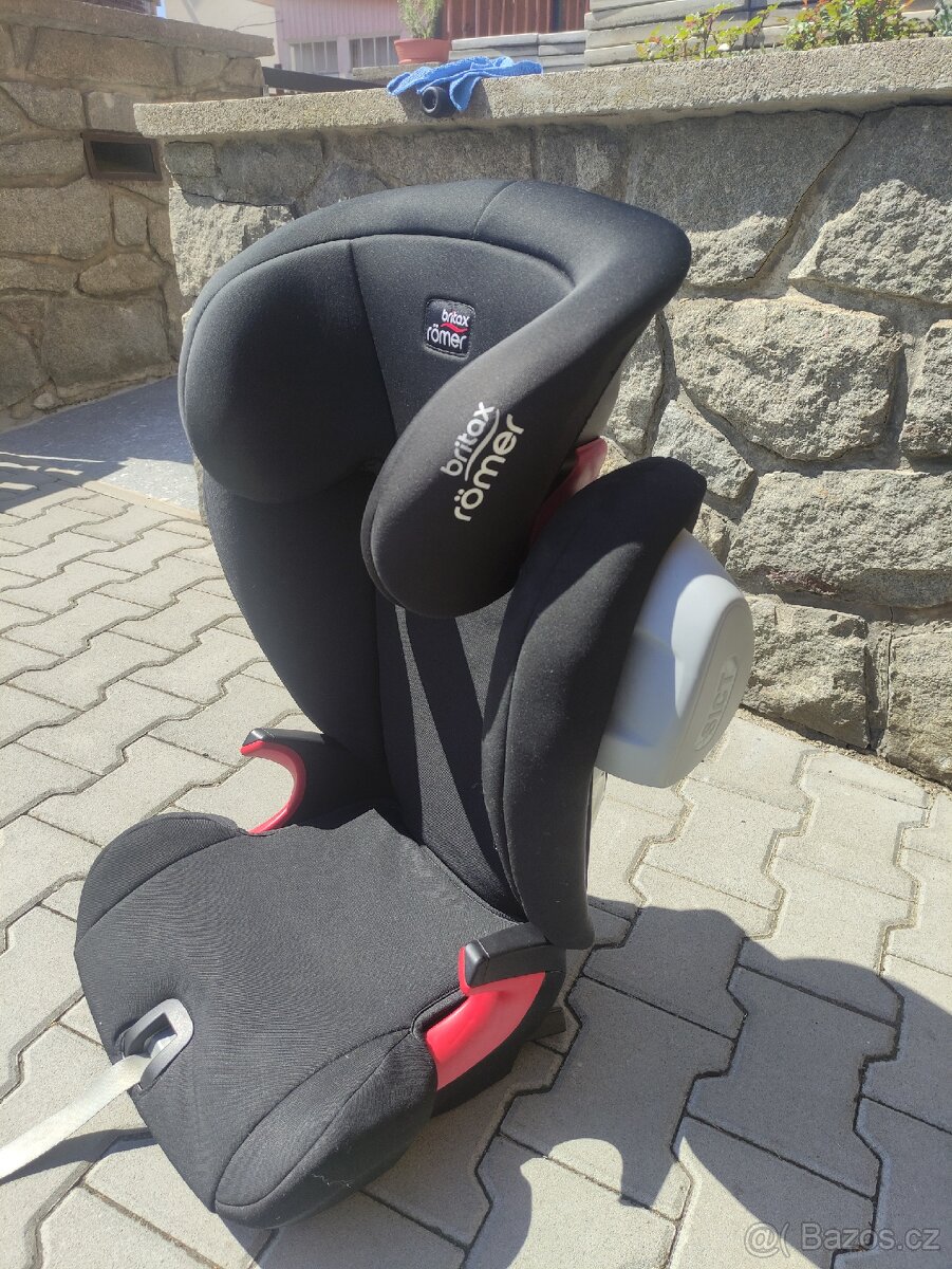 AUTOSEDAČKA BRITAX RÖMER KIDFIX SL SICT, ČERNÁ,15-36KG