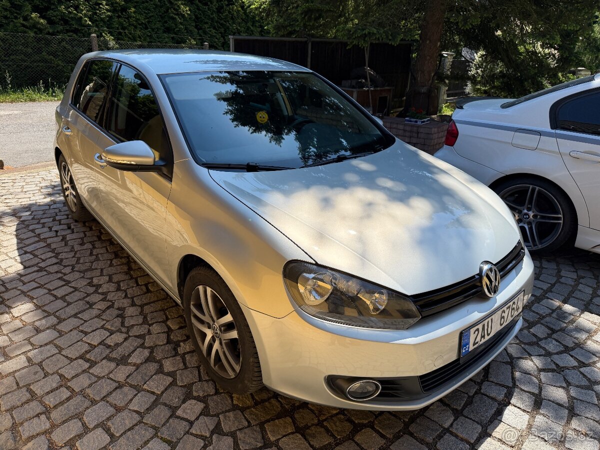 VW GOLF 6 1,2 TSI 63kw,55000km Nové CZ