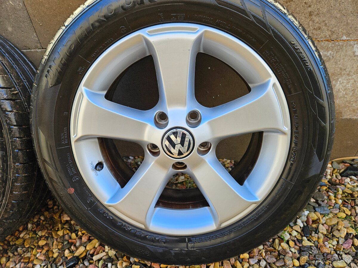 Alu disky VW s pneu TOP Hankook R16