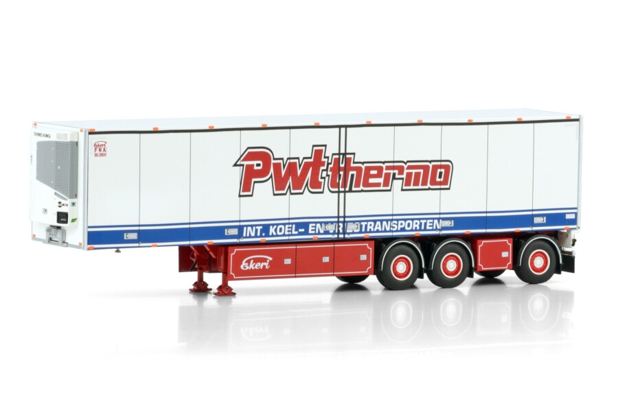 Chlaďák návěs, PWT Cargo, Belgie, WSI 1:50