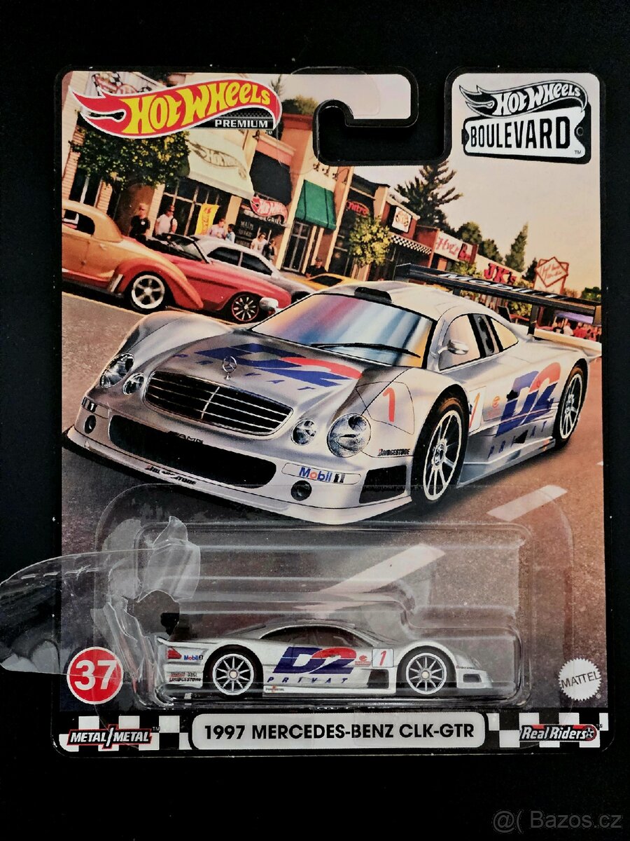 Hot Wheels Premium Boulevard '97 Mercedes Benz CLK-GTR
