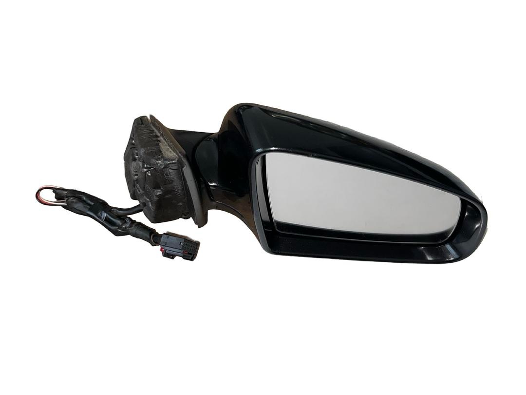Pravé zpětné zrcátko černá metalíza LZ9W Audi A3 8P 2005