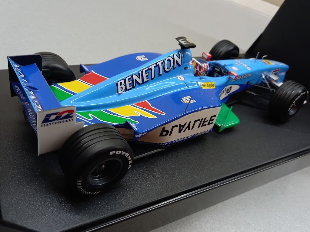 F1 BENETTON B199 1999 ALEXANDER WURZ MINICHAMPS 1:18