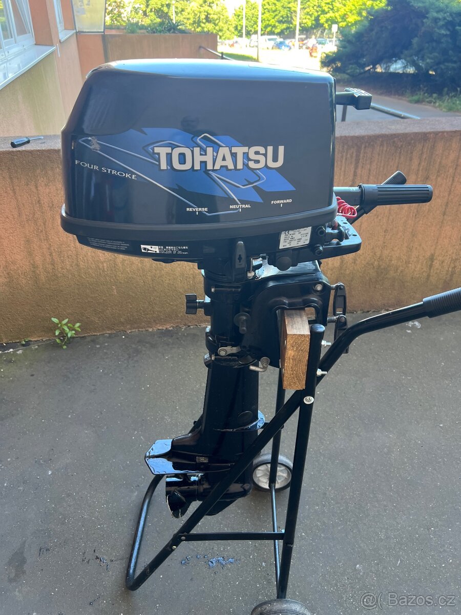 Lodni motor Tohatsu 6hp 4t, kratka noha