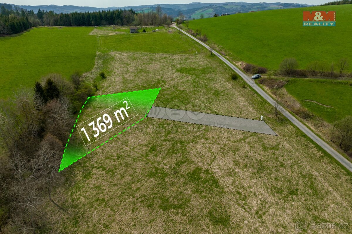Prodej pozemku k bydlení, 1466 m², Růžďka