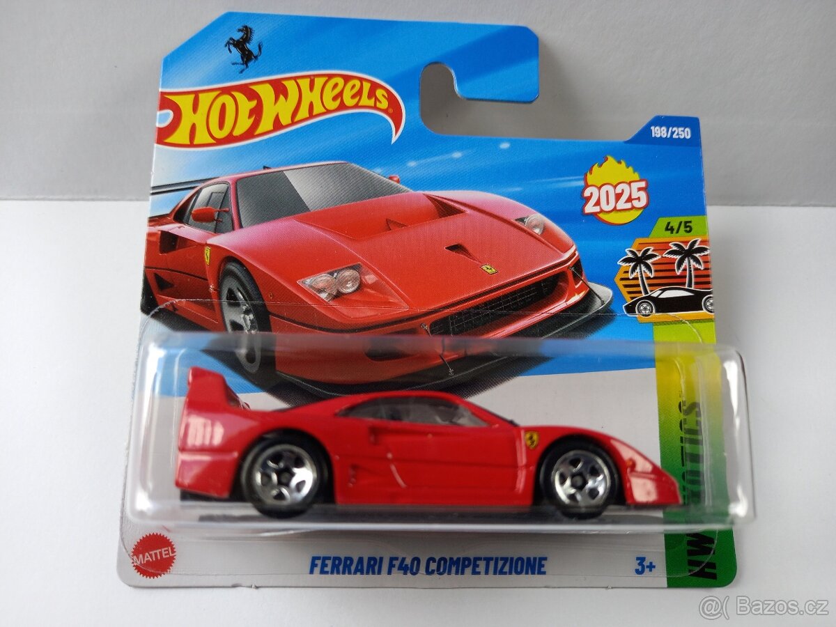 HOT WHEELS - FERRARI F40 COMPETIZIONE