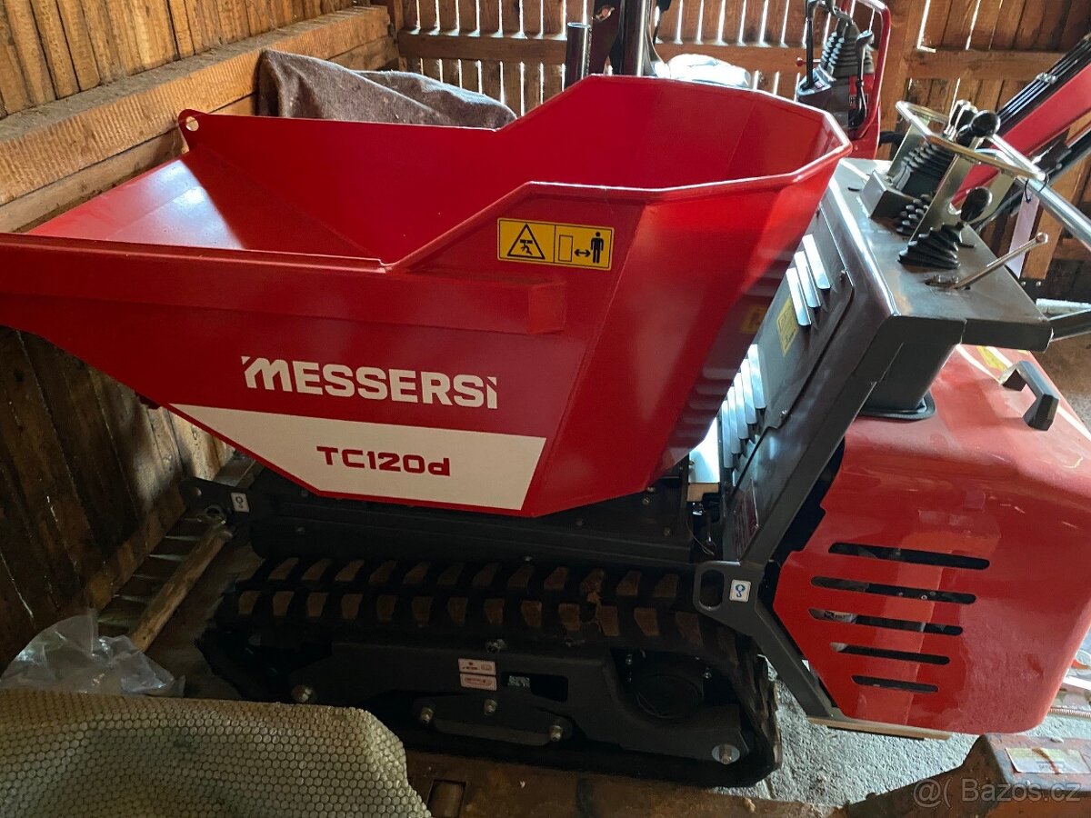 Pásový dempr Messersi TC120D