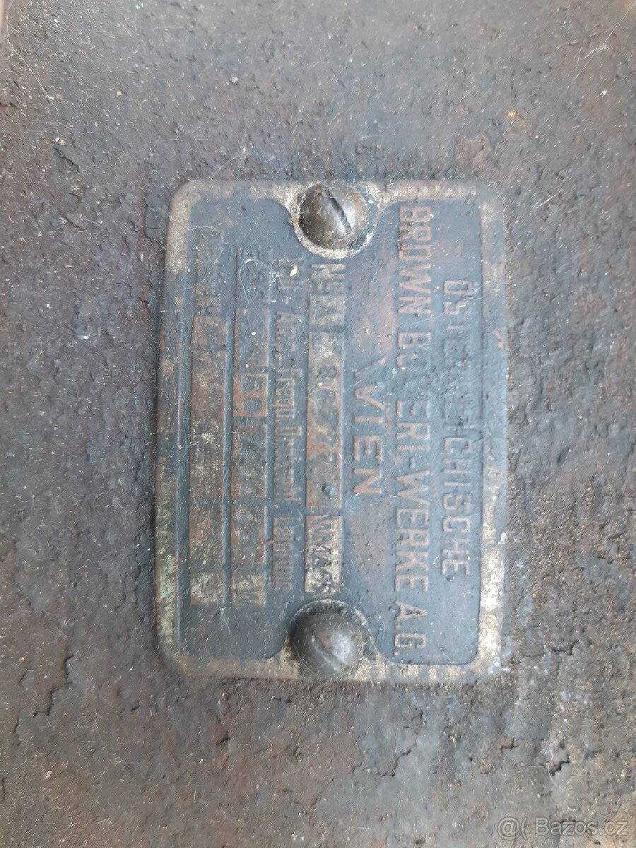 Elektromotor Brown Boveri Wien